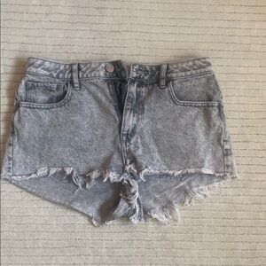 PACSUNStylish Gray Denim Women Shorts